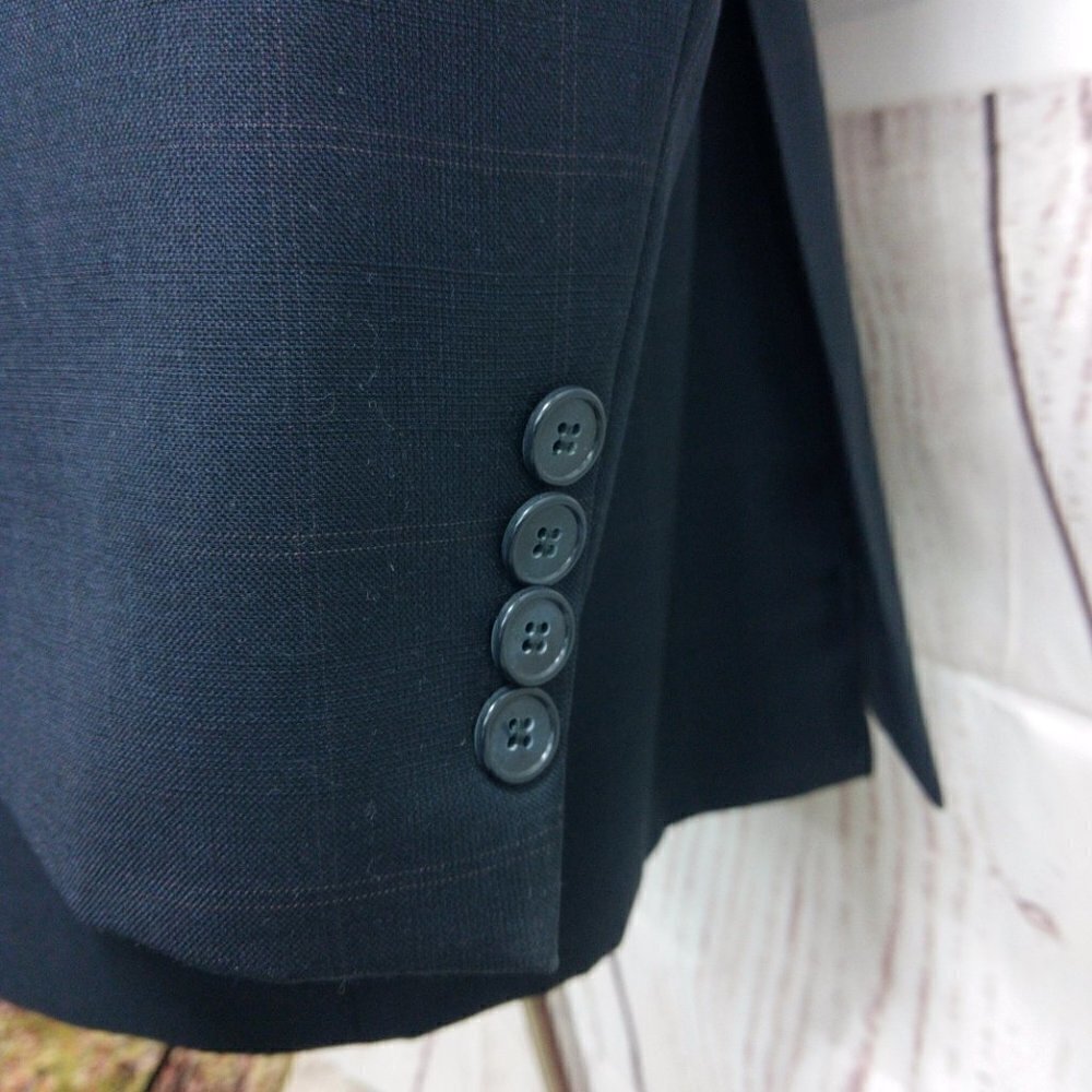 Joseph Abboud Nordstrom Blue Pane Suit Blazer Spor - image 3